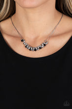 Load image into Gallery viewer, Paparazzi Shimmering High Society - Black Necklace
