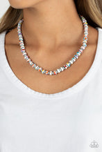 Load image into Gallery viewer, Paparazzi Gobstopper Glamour - White Necklace
