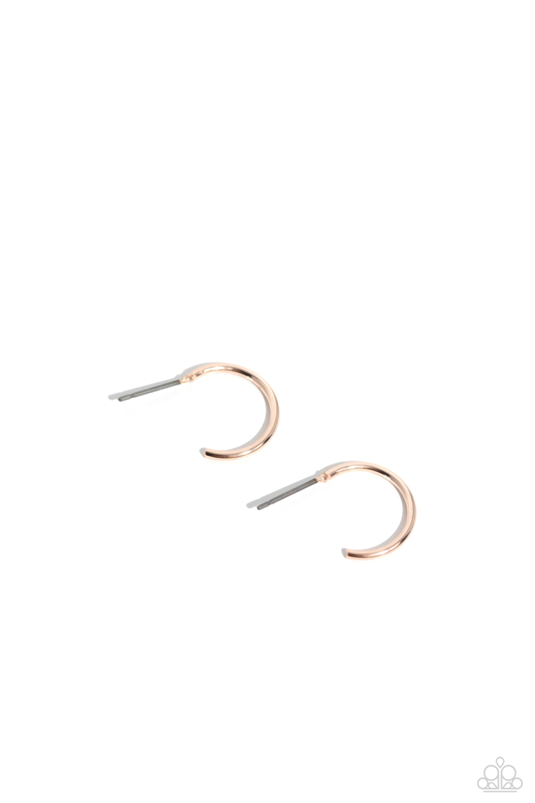 Paparazzi Ultra Upmarket - Rose Gold Earrings