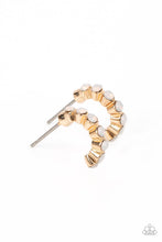 Load image into Gallery viewer, Paparazzi Carefree Couture - Gold Earring
