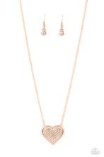 Load image into Gallery viewer, Paparazzi Spellbinding Sweetheart - Copper Necklace
