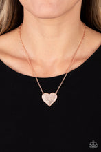 Load image into Gallery viewer, Paparazzi Spellbinding Sweetheart - Copper Necklace
