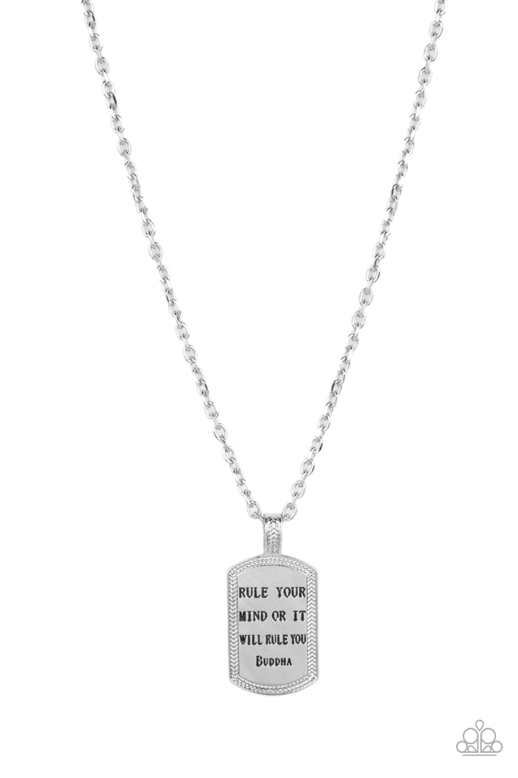Paparazzi Empire State of Mind - Silver Necklace