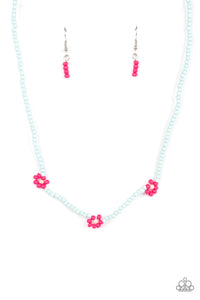 Paparazzi Bewitching Beading - Pink Necklace