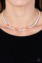 Load image into Gallery viewer, Paparazzi Bewitching Beading - Orange Necklace
