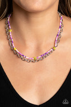 Load image into Gallery viewer, Paparazzi Happy Looks Good on You - Purple Necklace
