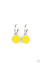 Load image into Gallery viewer, Paparazzi Subtle Smile - Yellow Earring
