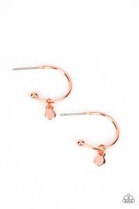 Paparazzi Modern Model - Copper Earrings