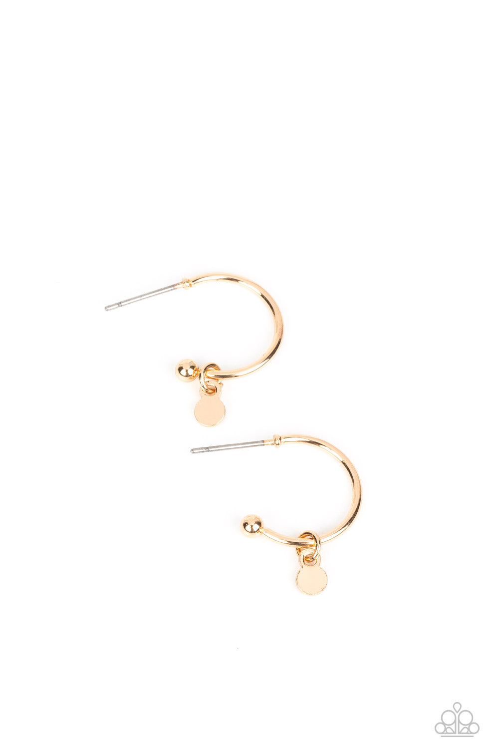 Paparazzi Modern Model - Gold Earrings