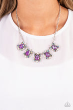 Load image into Gallery viewer, Paparazzi Pearly Pond - Purple Necklace
