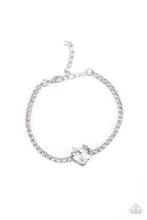 Load image into Gallery viewer, Paparazzi Bedazzled Beauty - White Bracelet
