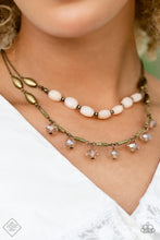 Load image into Gallery viewer, Paparazzi Sheen Season - Brass Necklace
