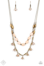 Load image into Gallery viewer, Paparazzi Sheen Season - Brass Necklace
