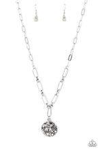 Load image into Gallery viewer, Paparazzi Stardust Saucer - White Necklace
