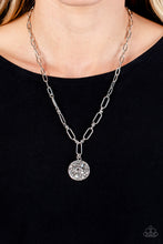 Load image into Gallery viewer, Paparazzi Stardust Saucer - White Necklace
