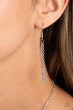 Load image into Gallery viewer, Paparazzi Stamped Sentiment - Silver Necklace
