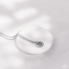 Load image into Gallery viewer, Paparazzi Stamped Sentiment - Silver Necklace
