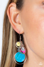 Load image into Gallery viewer, Paparazzi Saved by the SHELL - Multi Earrings
