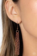 Load image into Gallery viewer, Paparazzi Iced Iron - Copper Necklace
