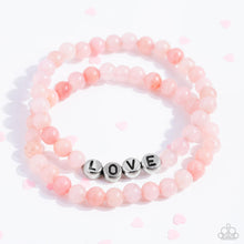 Load image into Gallery viewer, Paparazzi Devoted Dreamer - Pink Bracelet
