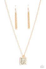Load image into Gallery viewer, Paparazzi Divine Devotion - Gold Necklace
