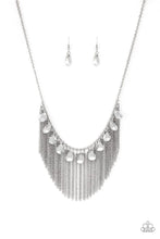 Load image into Gallery viewer, Paparazzi Bragging Rights - Silver Necklace
