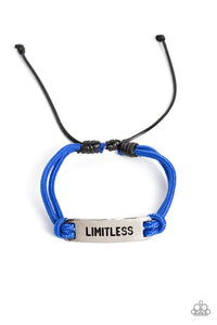 Paparazzi Limitless Layover - Blue Bracelet