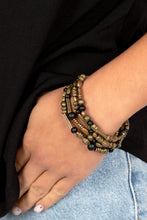 Load image into Gallery viewer, Paparazzi Jungle Jubilee - Brass Bracelet
