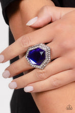 Load image into Gallery viewer, Paparazzi Smoldering Sass - Blue Ring

