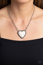 Load image into Gallery viewer, Paparazzi Authentic Admirer - White Necklace
