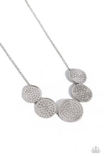 Load image into Gallery viewer, Paparazzi Medaled Mosaic - White Necklace
