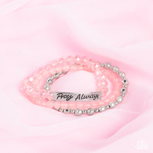 Load image into Gallery viewer, Paparazzi Pray Always - Pink Bracelet
