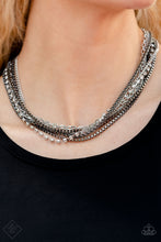 Load image into Gallery viewer, Paparazzi Troublemaker Trove - Black Necklace
