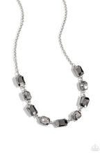 Load image into Gallery viewer, Paparazzi Emerald Envy - Silver Necklace
