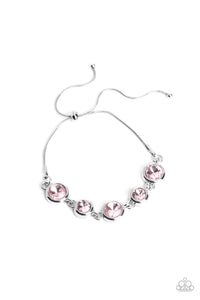 Paparazzi Classically Cultivated - Pink Bracelet