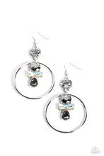 Load image into Gallery viewer, Paparazzi Geometric Glam - Silver Earring
