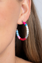 Load image into Gallery viewer, Paparazzi Multicolored Mambo - Pink Multi Earrings
