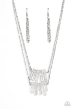Load image into Gallery viewer, Paparazzi Crystal Catwalk - White Necklace
