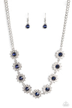 Load image into Gallery viewer, Paparazzi Blooming Brilliance - Blue Necklace
