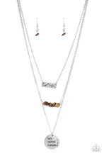Load image into Gallery viewer, Paparazzi Miracle Mountains - Brown Necklace
