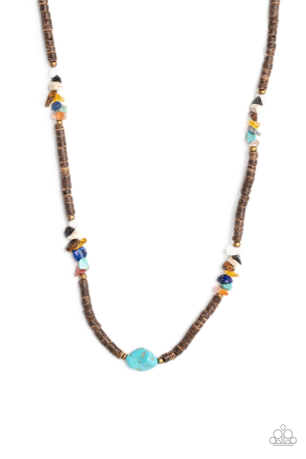 Paparazzi Stony Survivor - Multi Necklace