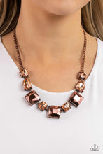 Load image into Gallery viewer, Paparazzi Elevated Edge - Copper Necklace
