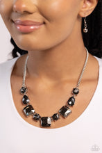 Load image into Gallery viewer, Paparazzi Elevated Edge - Silver Necklace

