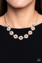 Load image into Gallery viewer, Paparazzi Blooming Brilliance - Rose Gold Necklace
