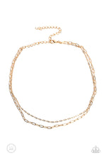 Load image into Gallery viewer, Paparazzi Polished Paperclips - Gold Necklace
