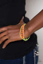 Load image into Gallery viewer, Paparazzi Buzzworthy Botanicals - Red Bracelet
