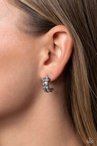 Paparazzi Bubbling Beauty - Silver Earrings