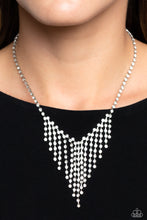 Load image into Gallery viewer, Paparazzi SHIMMER of Stars - White Necklace
