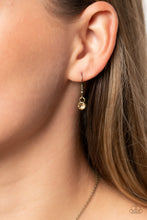 Load image into Gallery viewer, Paparazzi Romantic Retreat - Brass Necklace
