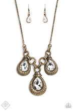 Load image into Gallery viewer, Paparazzi Built Beacon - Brass Necklace
